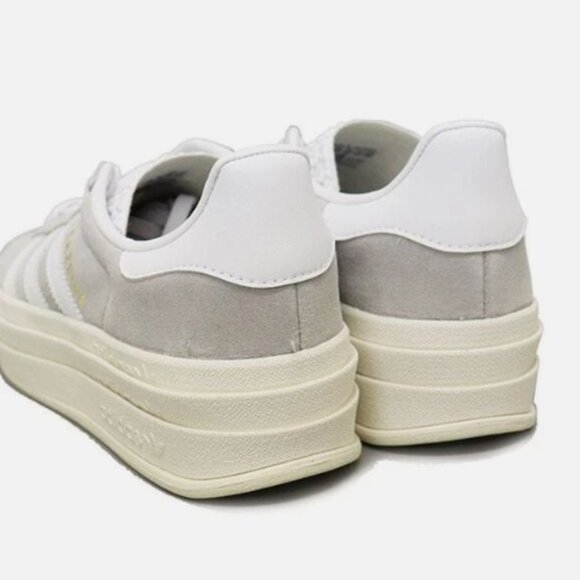 adidas Originals Gazelle Bold Grey White Women's Multiple Size - Picture 5 of 6